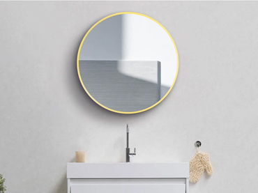 How to Clean and Maintain the Shine of Your Brushed Brass LED Mirror