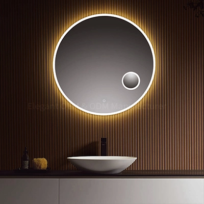 LAM030 Lighting Bathroom Mirror with magnifier